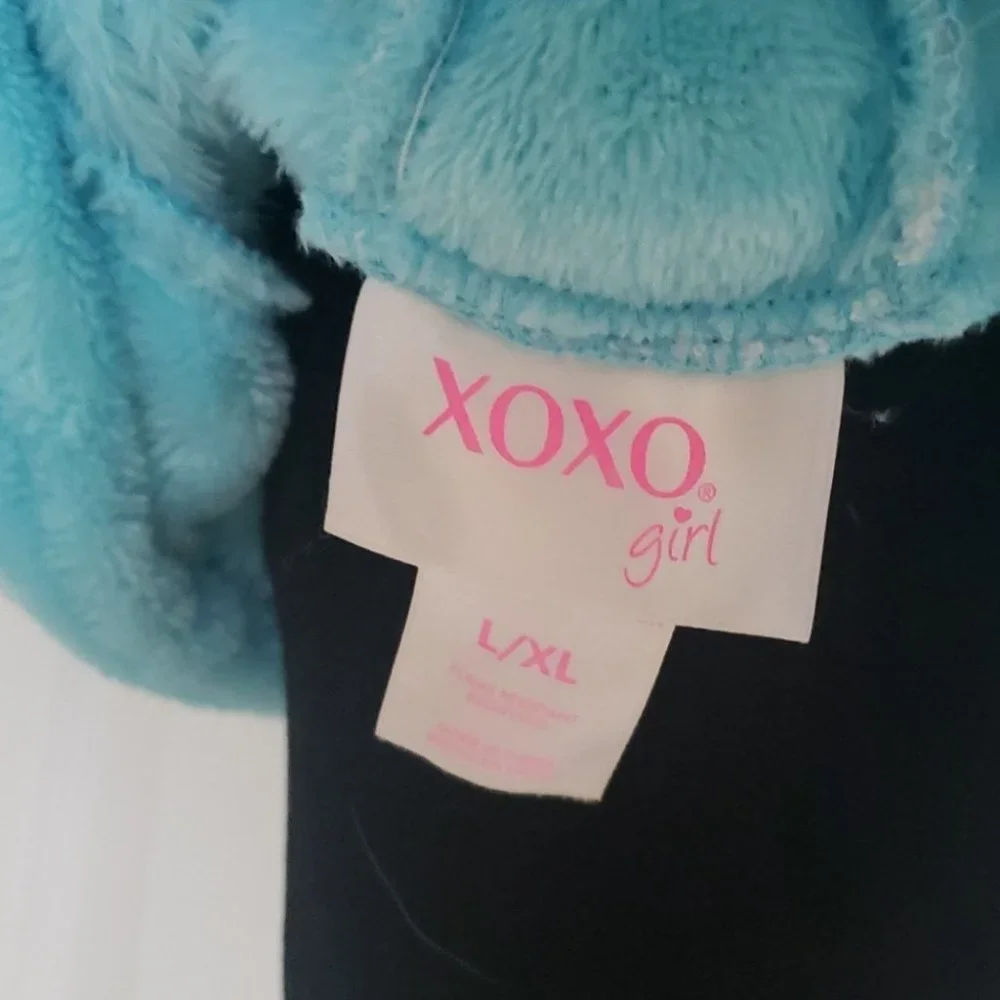 Girls unicorn hooded blanket